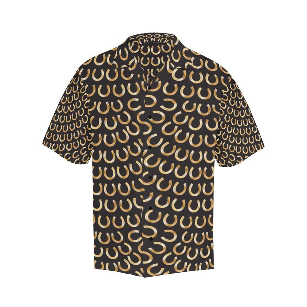 Horseshoe Print Design Hawaiian Shirt