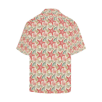 Seashell Print Design Hawaiian Shirt