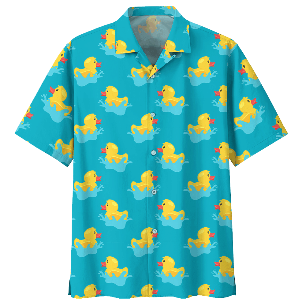 Duck  Blue Amazing Design Unisex Hawaiian Shirt For Men And Women Dhc17063670