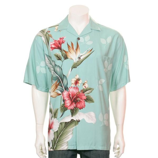 Floral Blue Unique Design Hawaiian Shirt Dhc18061123