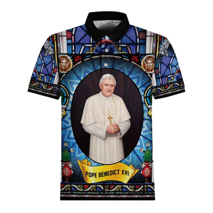 3D Hawaiian Outfit Pope Benedict Xvi Shirt