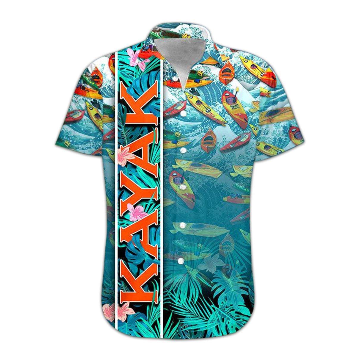  3D Kayak Hawaii Shirt