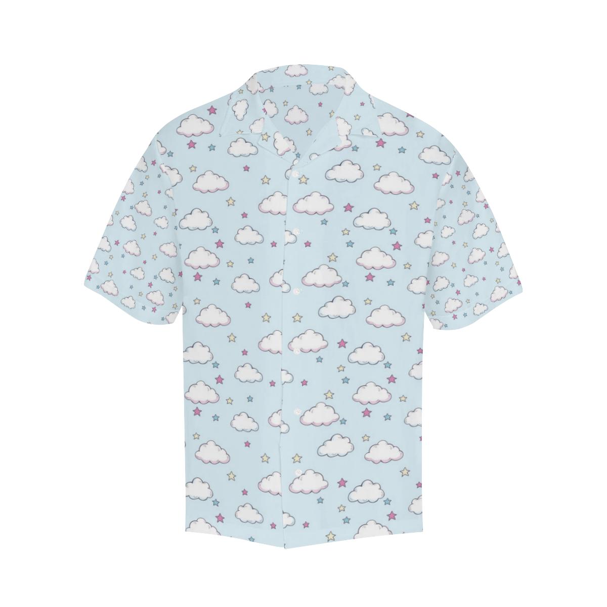 Cloud Pattern Print Design Hawaiian Shirt