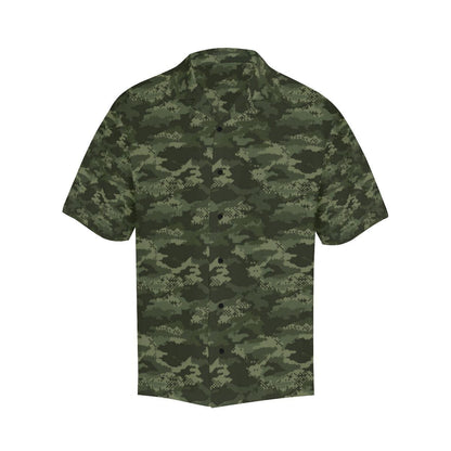 Army Camouflage Pattern Print Design Hawaiian Shirt