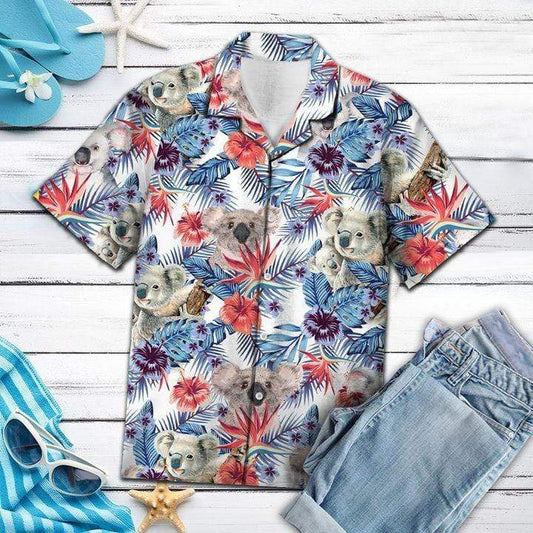 Koala Tropical Summer Hawaiian Aloha Shirts #H