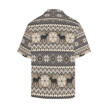Nordic Pattern Print Design A Hawaiian Shirt