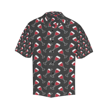 Wine Print Design Hawaiian Shirt