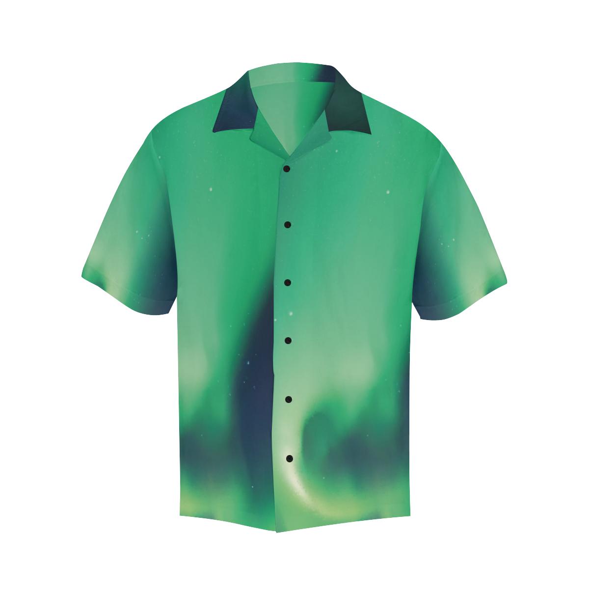 Aurora Borealis Pattern Print Design Hawaiian Shirt