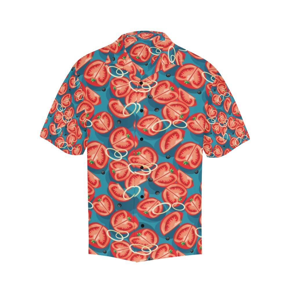 Tomato Print Design Hawaiian Shirt