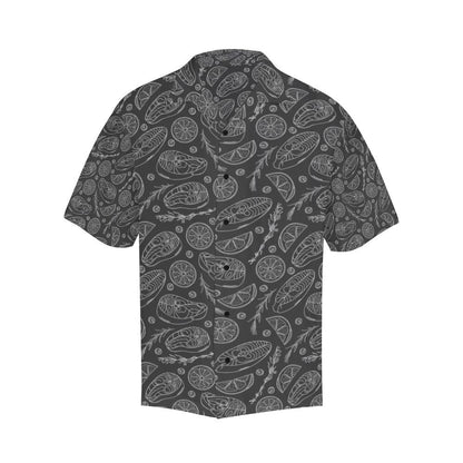 Steak Print Design Hawaiian Shirt