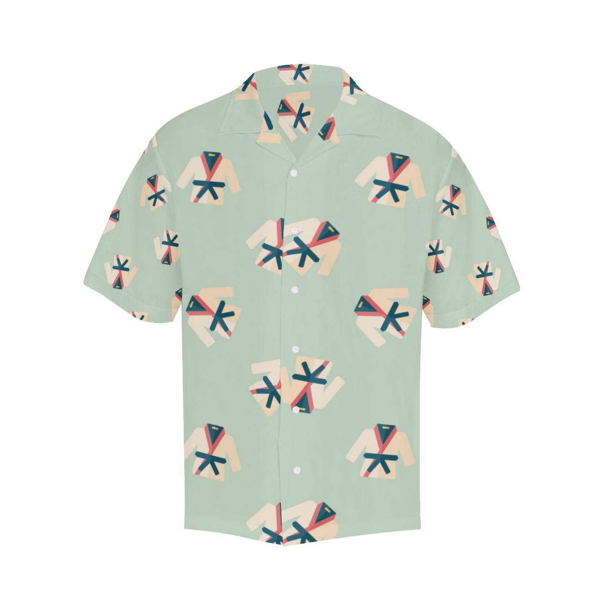 Karate Pattern Print Design Hawaiian Shirt