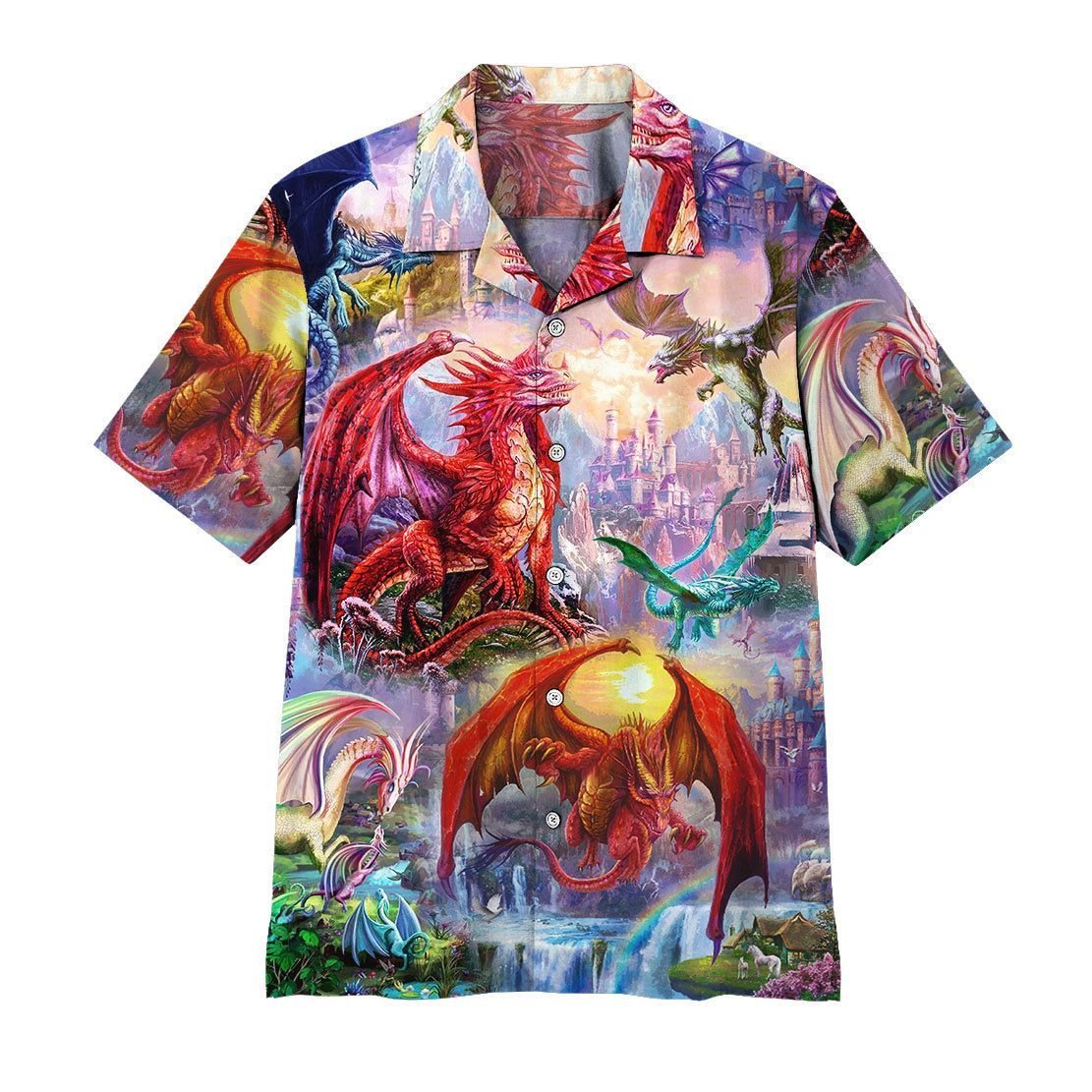  3D Dragon Hawaii Shirt