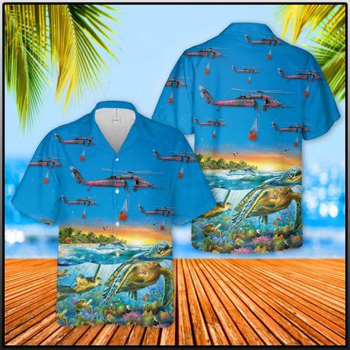 129Th Rescue Wing Hh 60G Pave Hawk Turtle Hawaiian Shirt | For Men &amp;amp; Women | Adult | Hw7873