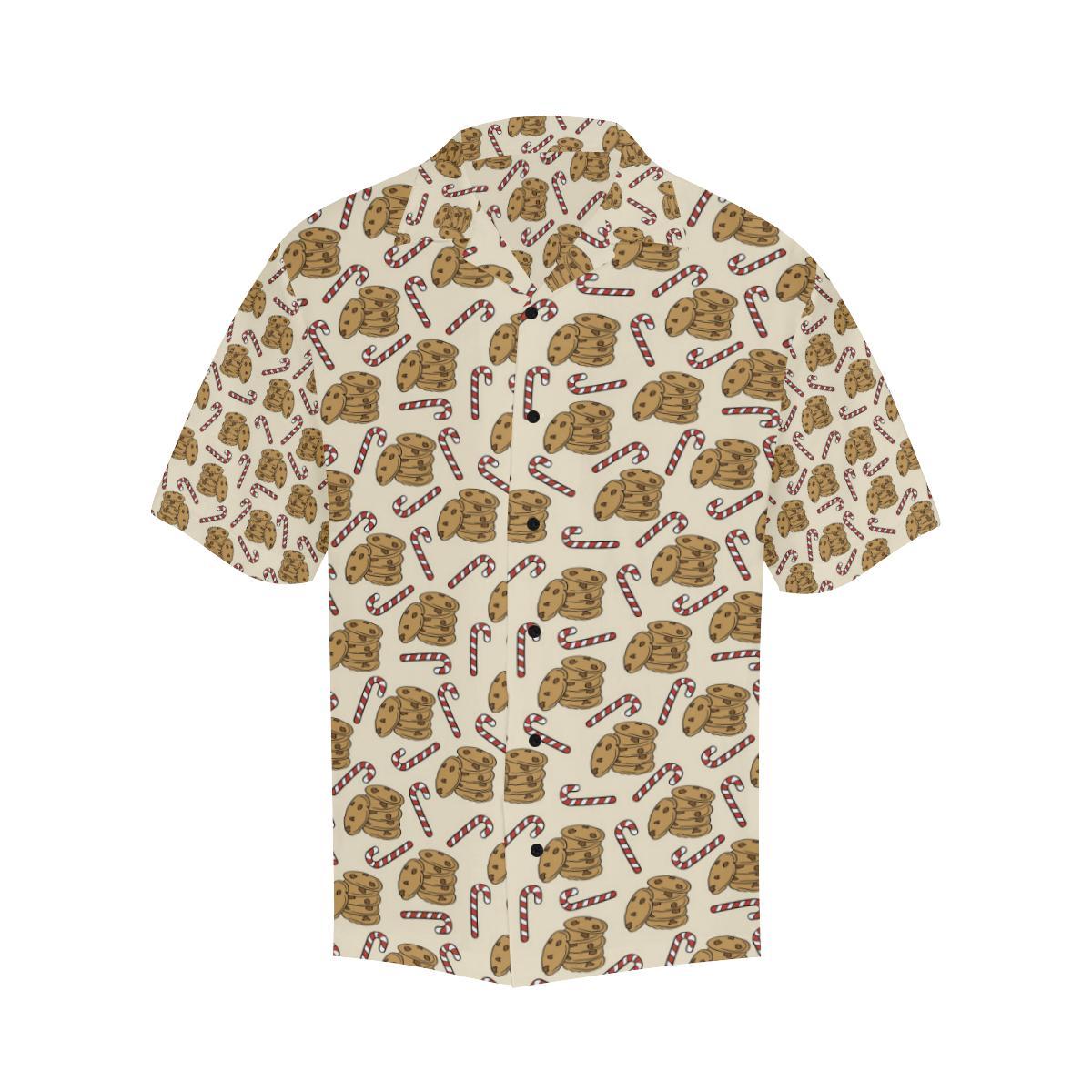 Cookie Pattern Print Design Hawaiian Shirt