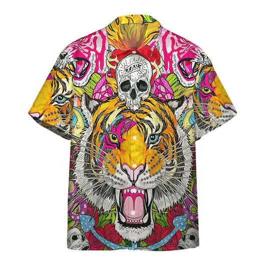  3D Tigers Tropical Hawaii Shirt