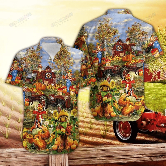 Pumpkin Halloween Hawaiian Shirt | For Men & Women | Adult | HW5302