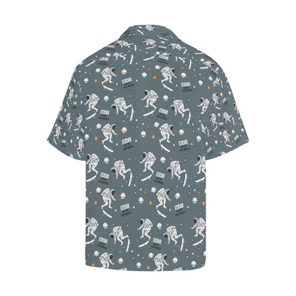 Skateboard Print Design Hawaiian Shirt