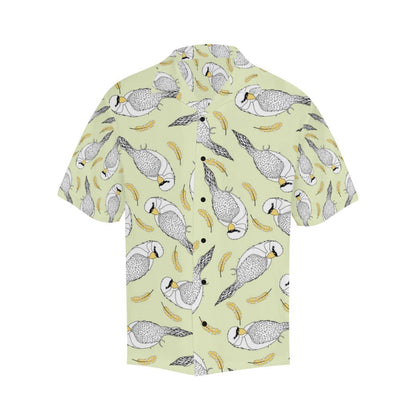 Parakeet Pattern Print Design A Hawaiian Shirt