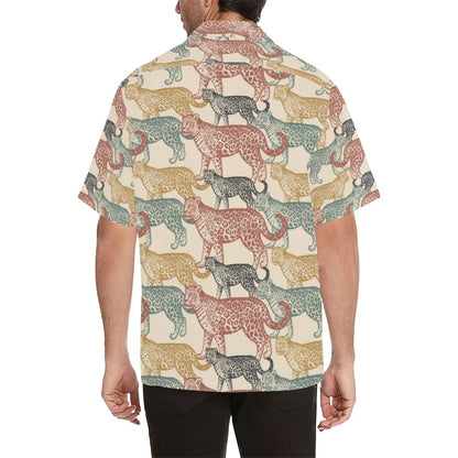Jaguar Pattern Print Design Hawaiian Shirt