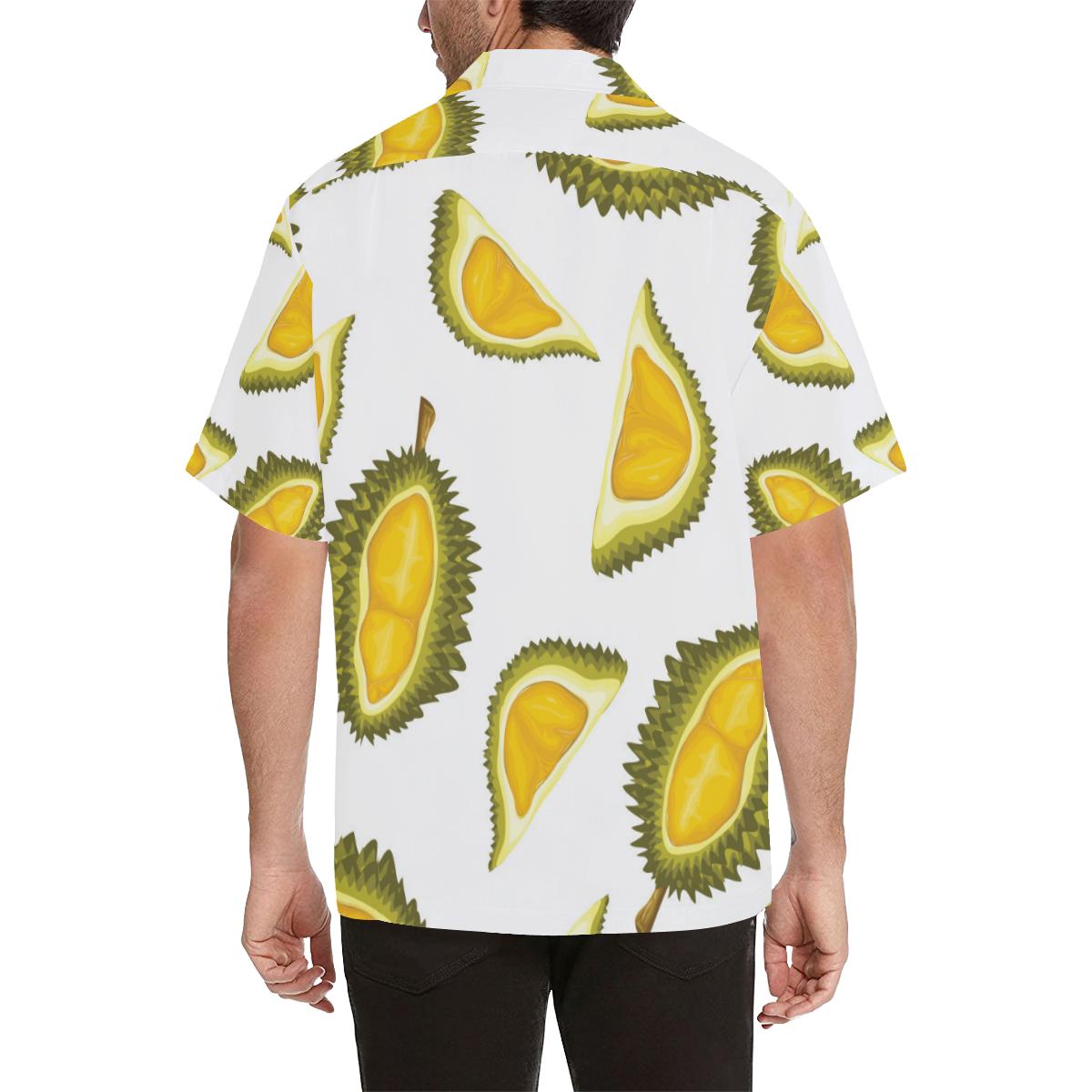 Durian Pattern Mens All Over Print Hawaiian Shirt