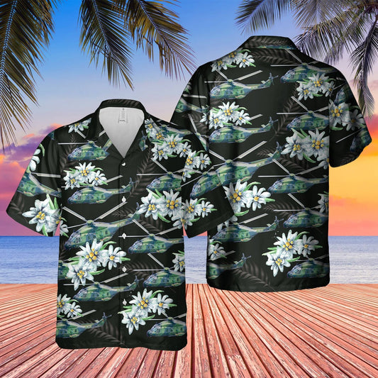 German Armed Forces Bundeswehr Nhindustries   Black Unique Design Unisex Hawaiian Shirt For Men And Women Dhc17063388