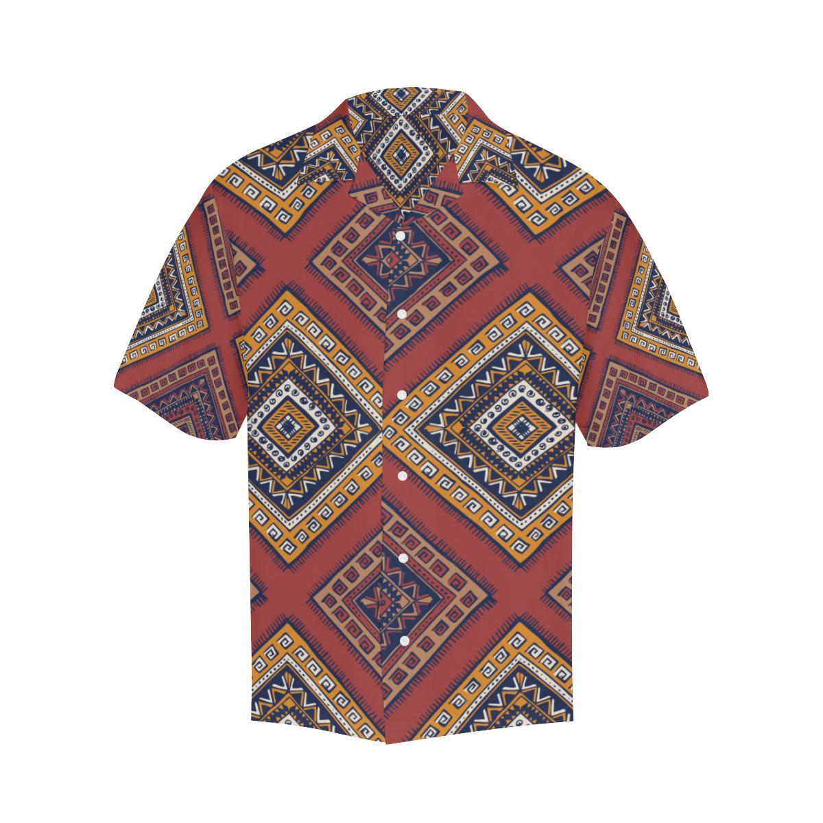 Native Pattern Print Design A Hawaiian Shirt