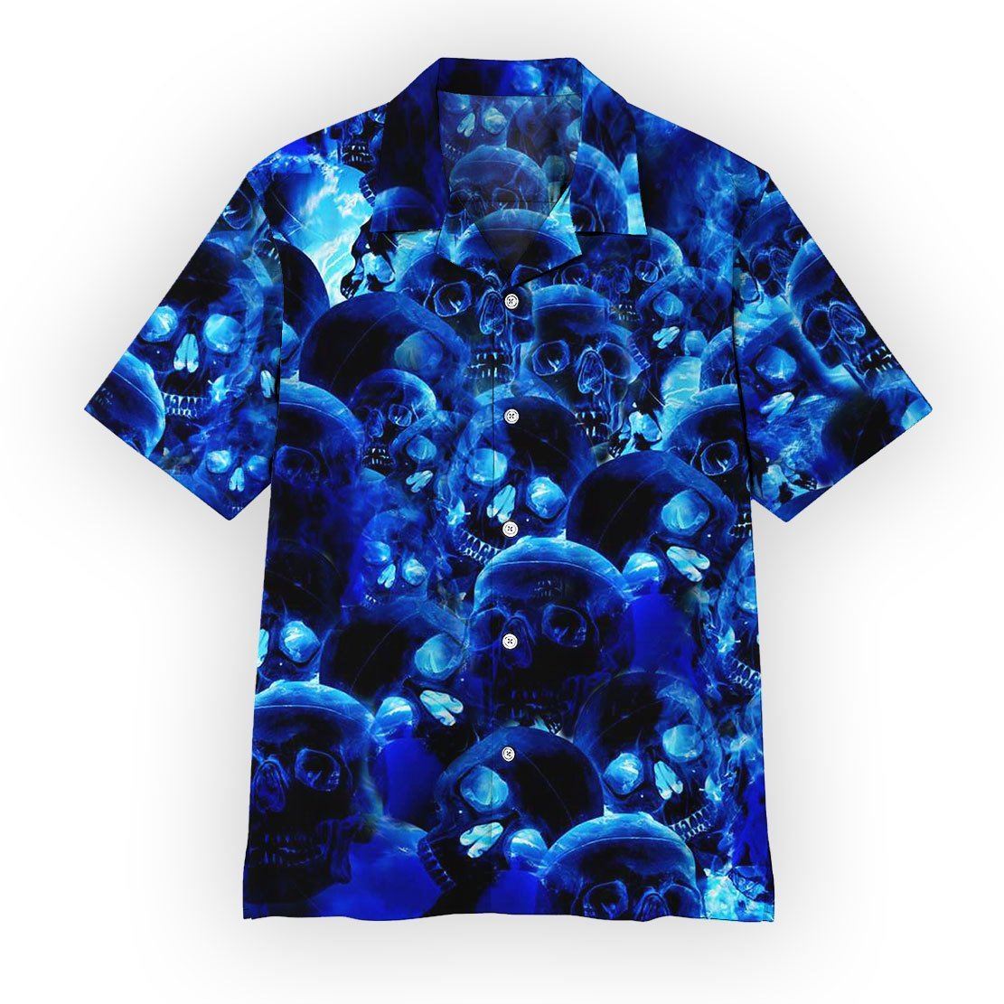  3D Skull Hawaii Shirt