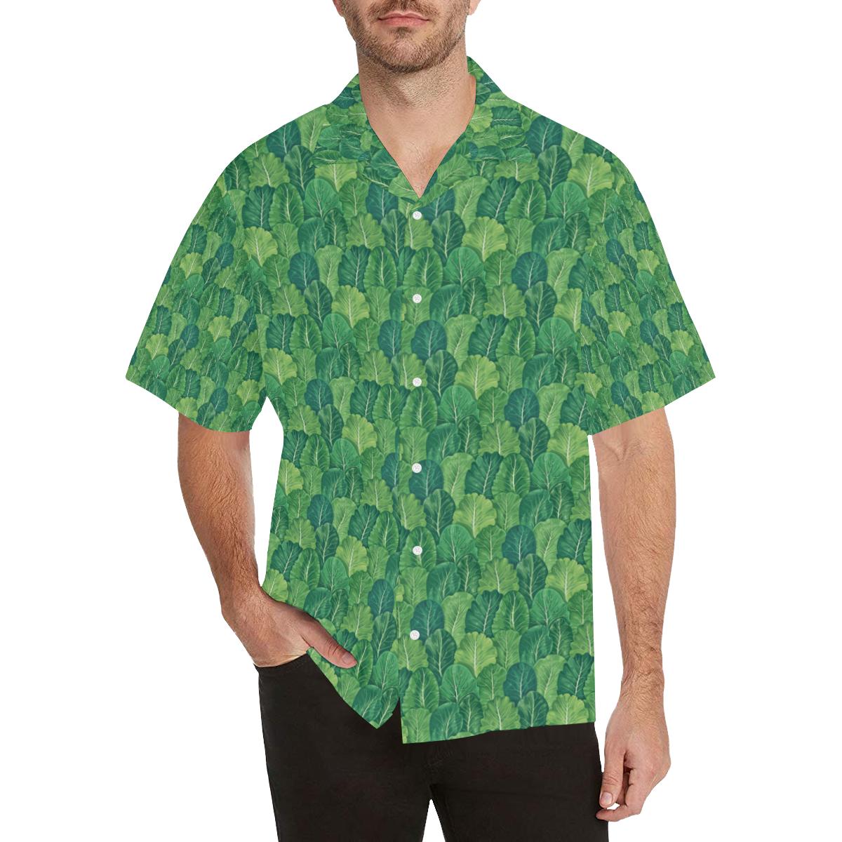 Cabbage Pattern Print Design Hawaiian Shirt