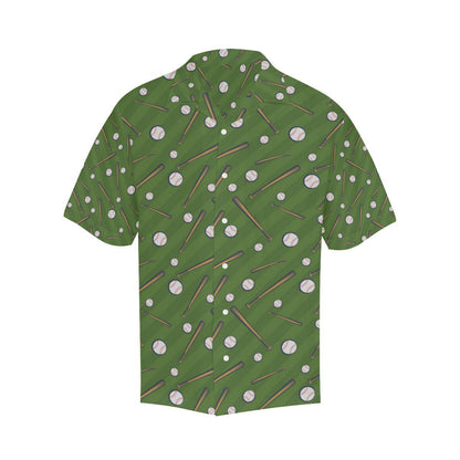 Baseball Pattern Print Design Hawaiian Shirt