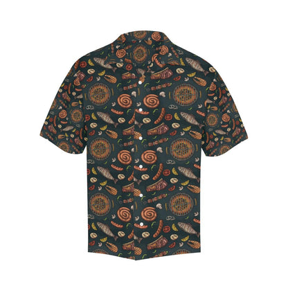 Barbecue Pattern Print Design Hawaiian Shirt