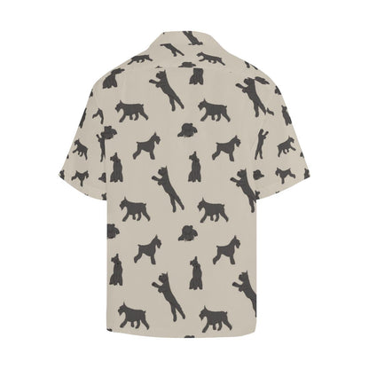 Schnauzers Pattern Print Design A Hawaiian Shirt