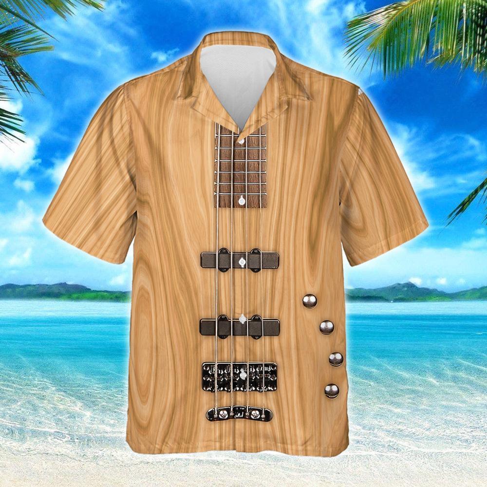 Warwick Bass Guitar Shirt Thh3199Hw Hawaiian