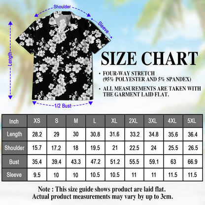 Sakura Cherry Blossom Floral Print Hawaii and Japanese Matching Dog Owner Hawaiian Shirts, Pet Aloha Shirt - Azhawaiian