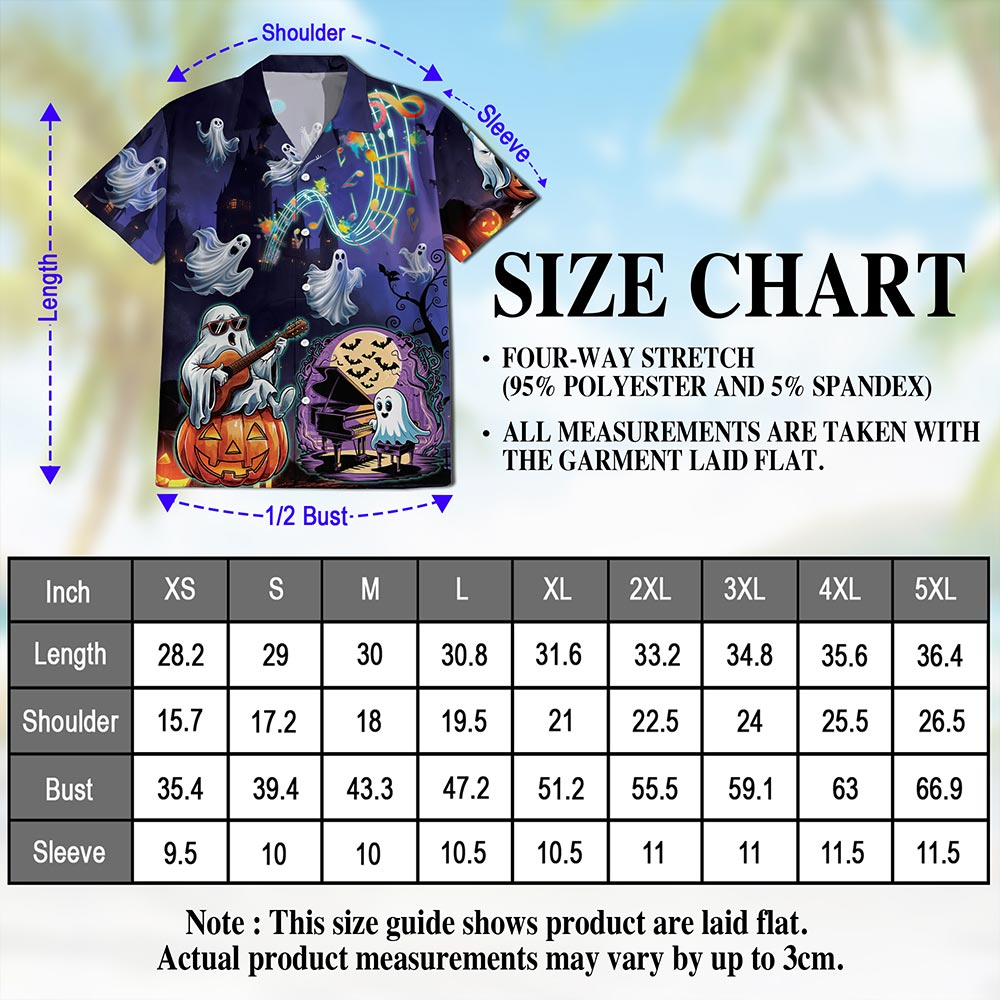 Music Night Hawaiian Shirt for Men, Button Down Aloha Shirt - Azhawaiian