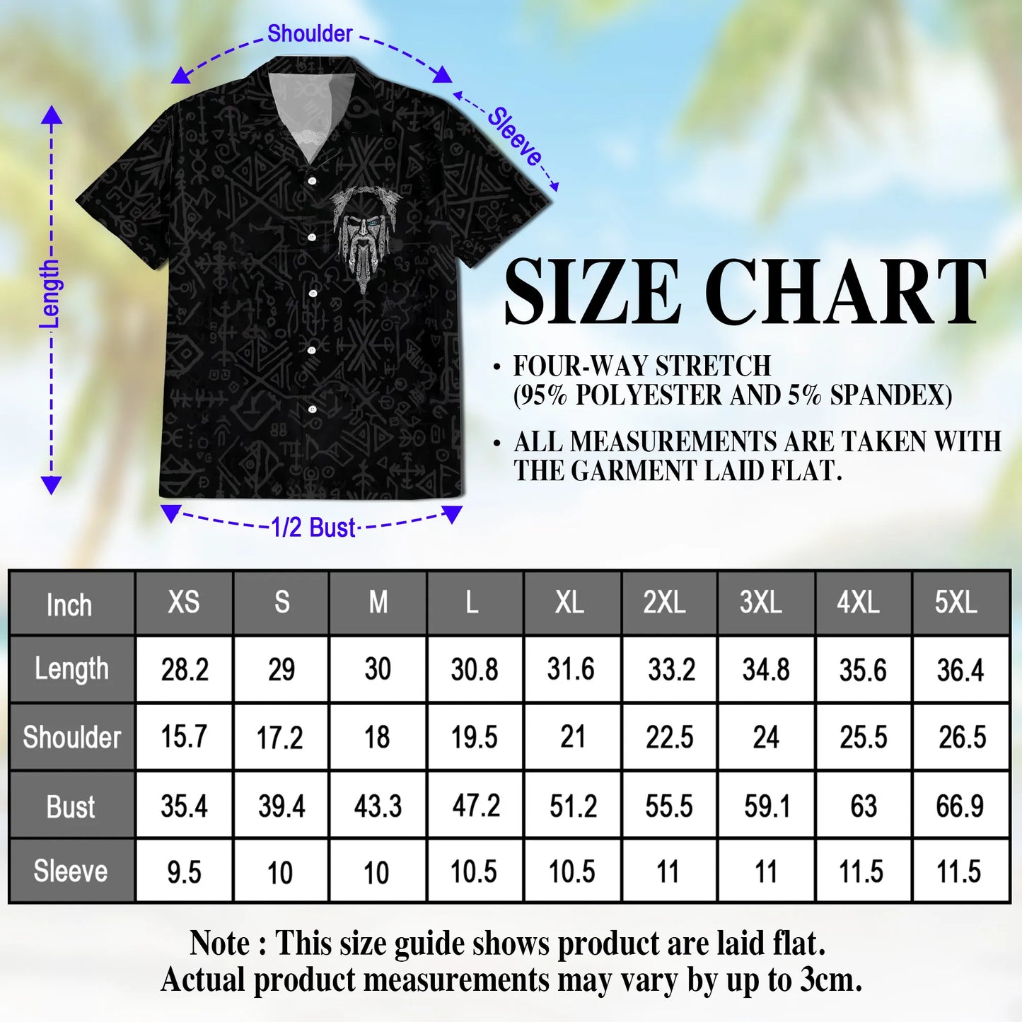 Vintage Viking Odin Fenrir Tattoo Print Matching Dog Owner Hawaiian Shirts, Funny Pet Aloha Shirt for Beach Vacation - Azhawaiian
