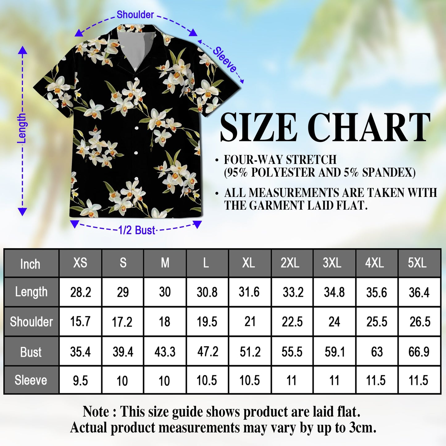 Orchid Hawaiian Shirt for Men, Button Down Aloha Shirt - Azhawaiian
