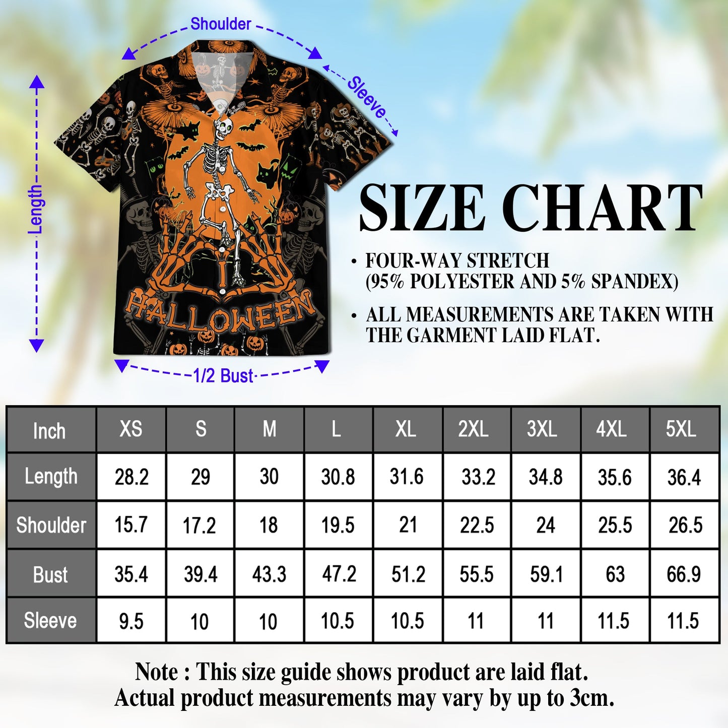 Dancing Ghost Halloween Hawaiian Shirt for Men, Button Down Aloha Shirt - Azhawaiian