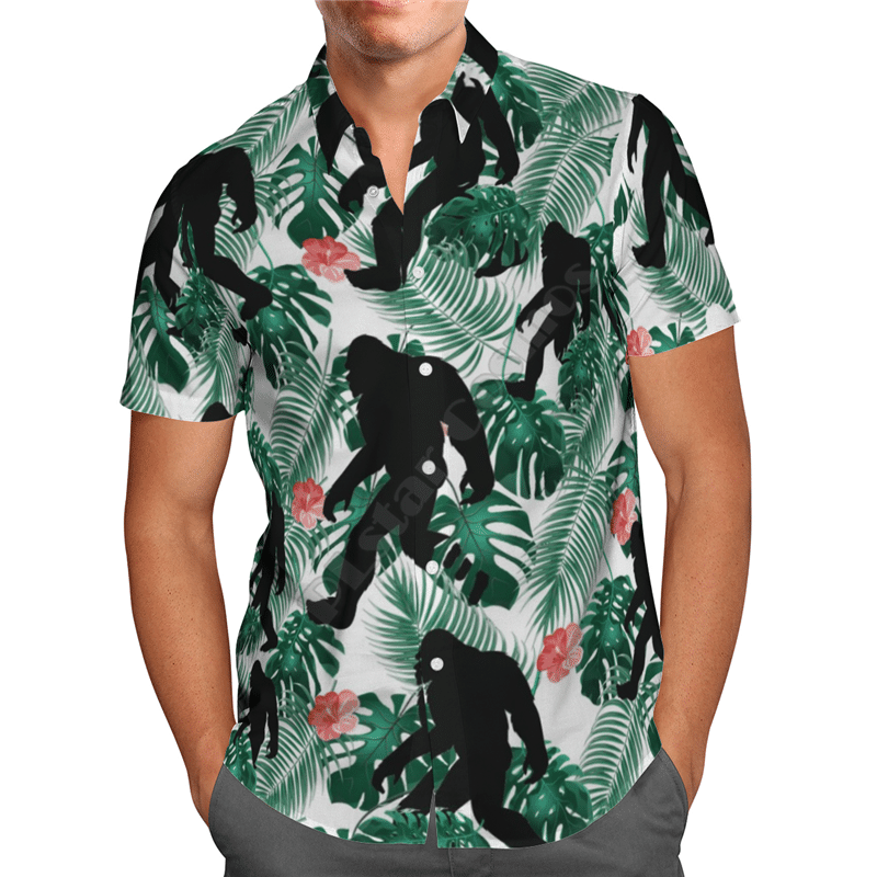 Gorilla   Green Unique Design Unisex Hawaiian Shirt For Men And Women Dhc17064086