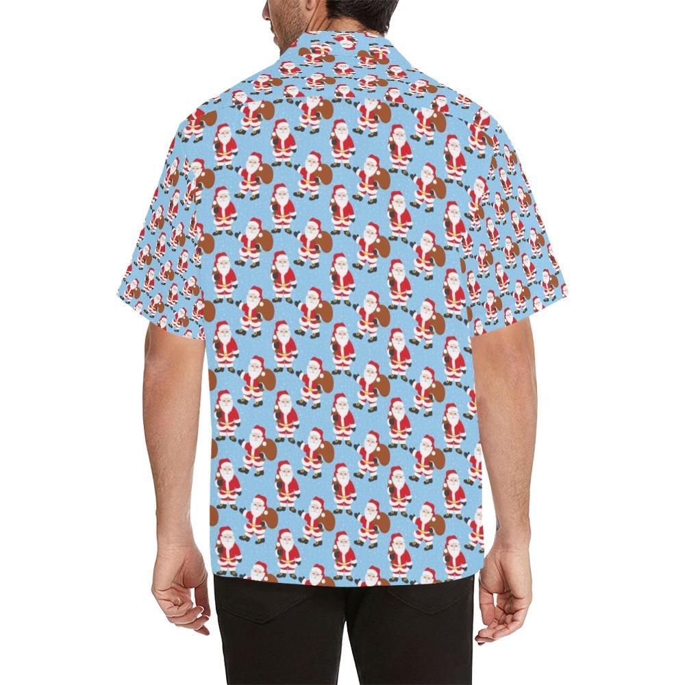 Santa Christmas Themed Print Design Lks3 Hawaiian Shirt