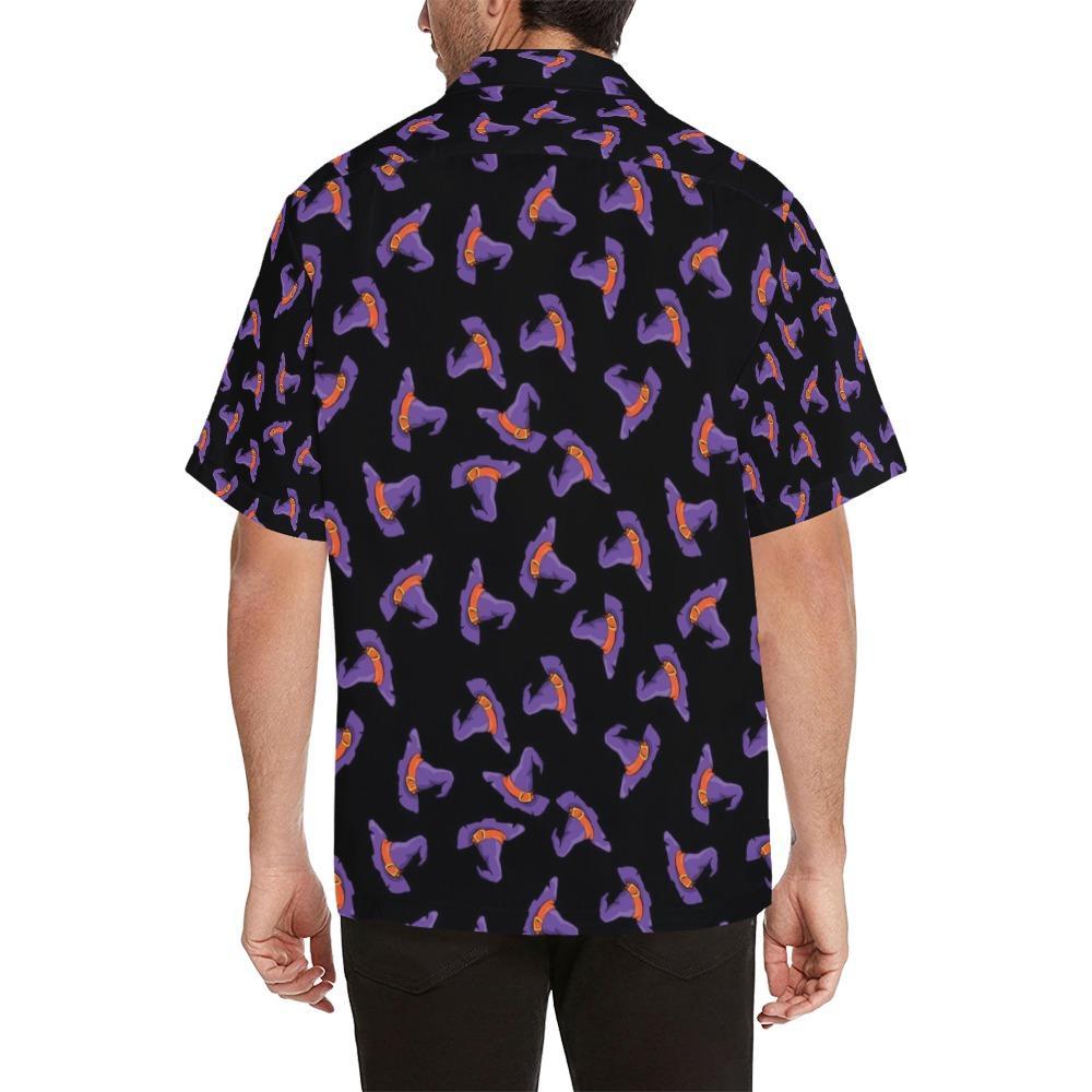 Witch Hat Print Design Hawaiian Shirt