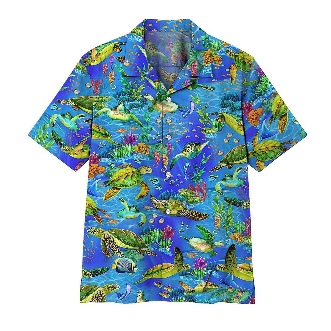  3D Sea Turtle Hawaii Shirt