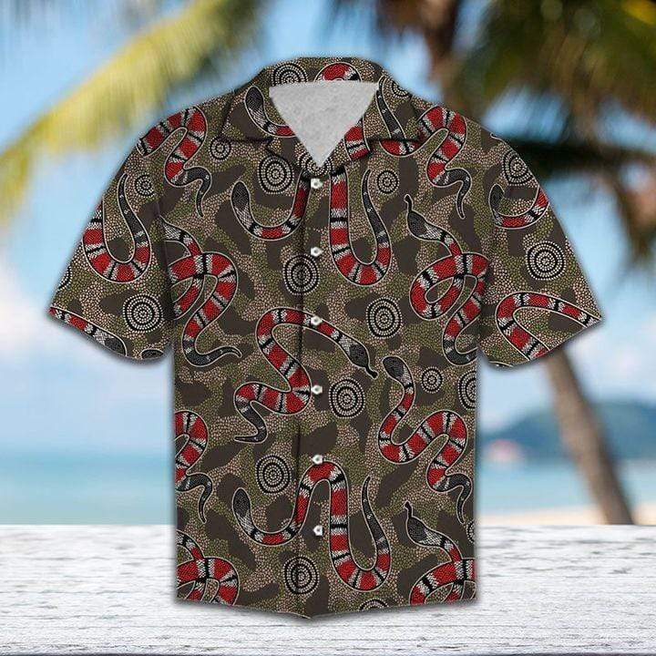 Aboriginal Snake Unisex Hawaii Shirts #H