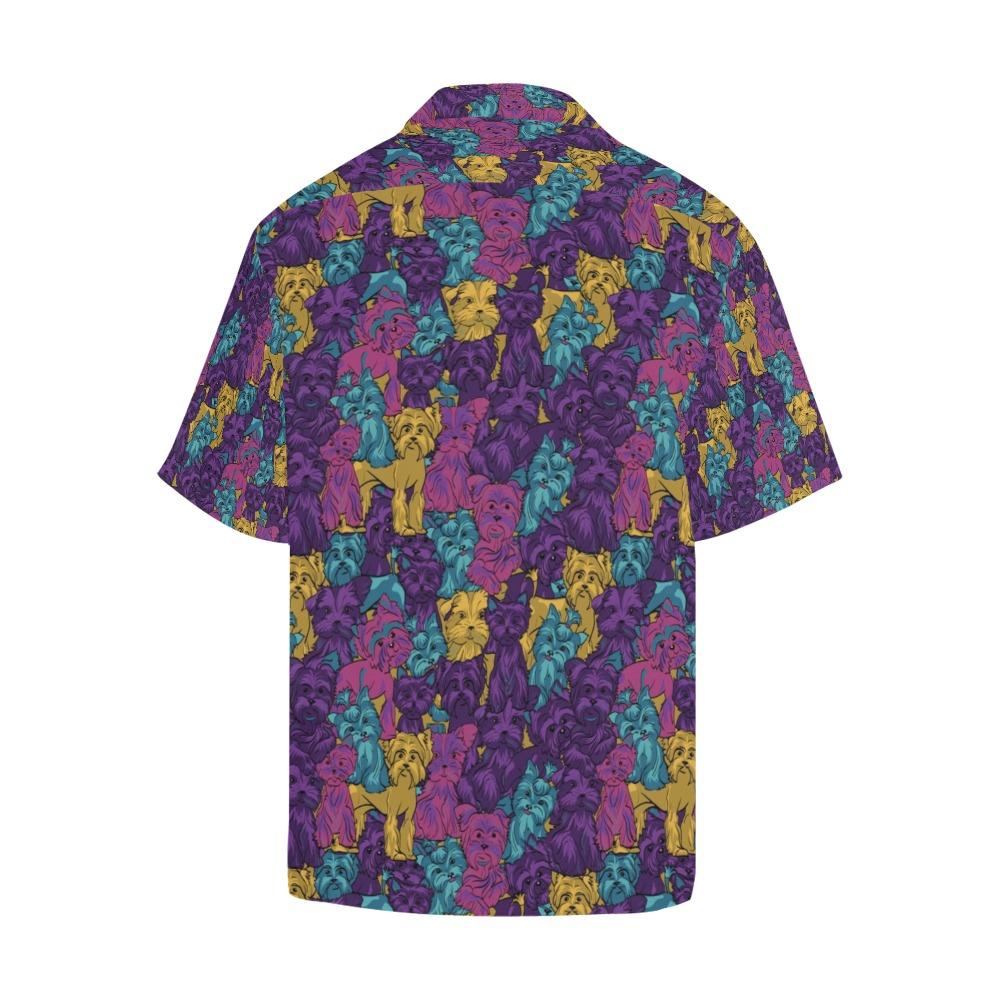 Yorkshire Terriers Print Design 0 Hawaiian Shirt