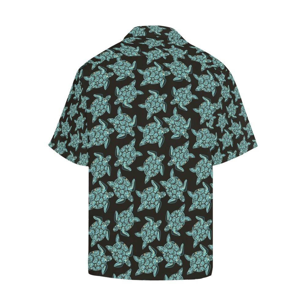 Sea Turtle Print Design Hawaiian Shirt