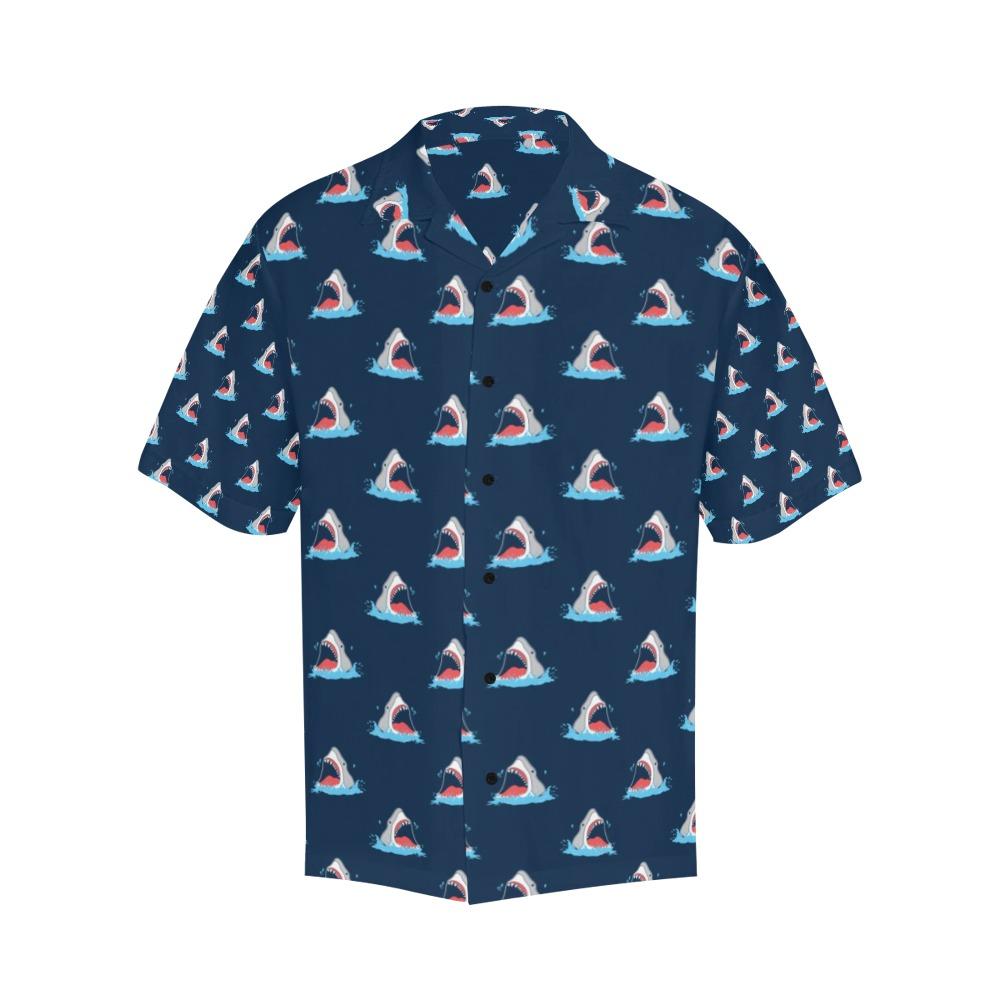 Shark Print Design 0 Hawaiian Shirt