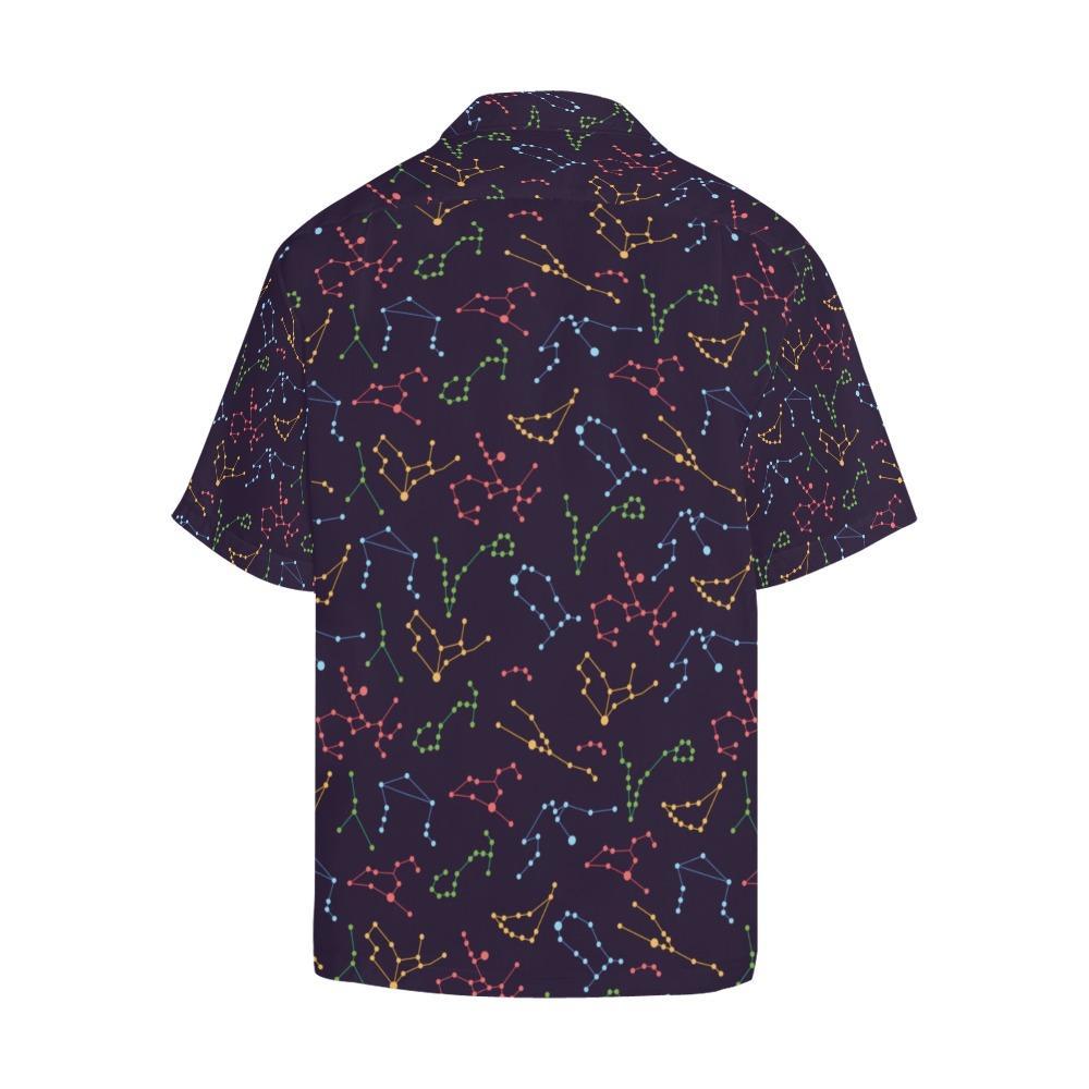 Zodiac Print Design Hawaiian Shirt