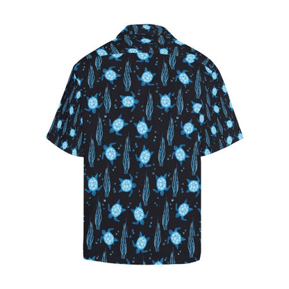 Sea Turtle Print Design Hawaiian Shirt