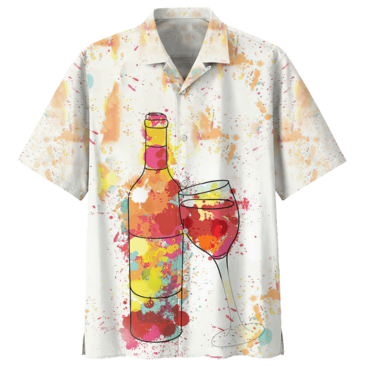 WINE HAWAIIAN SHIRT 813623