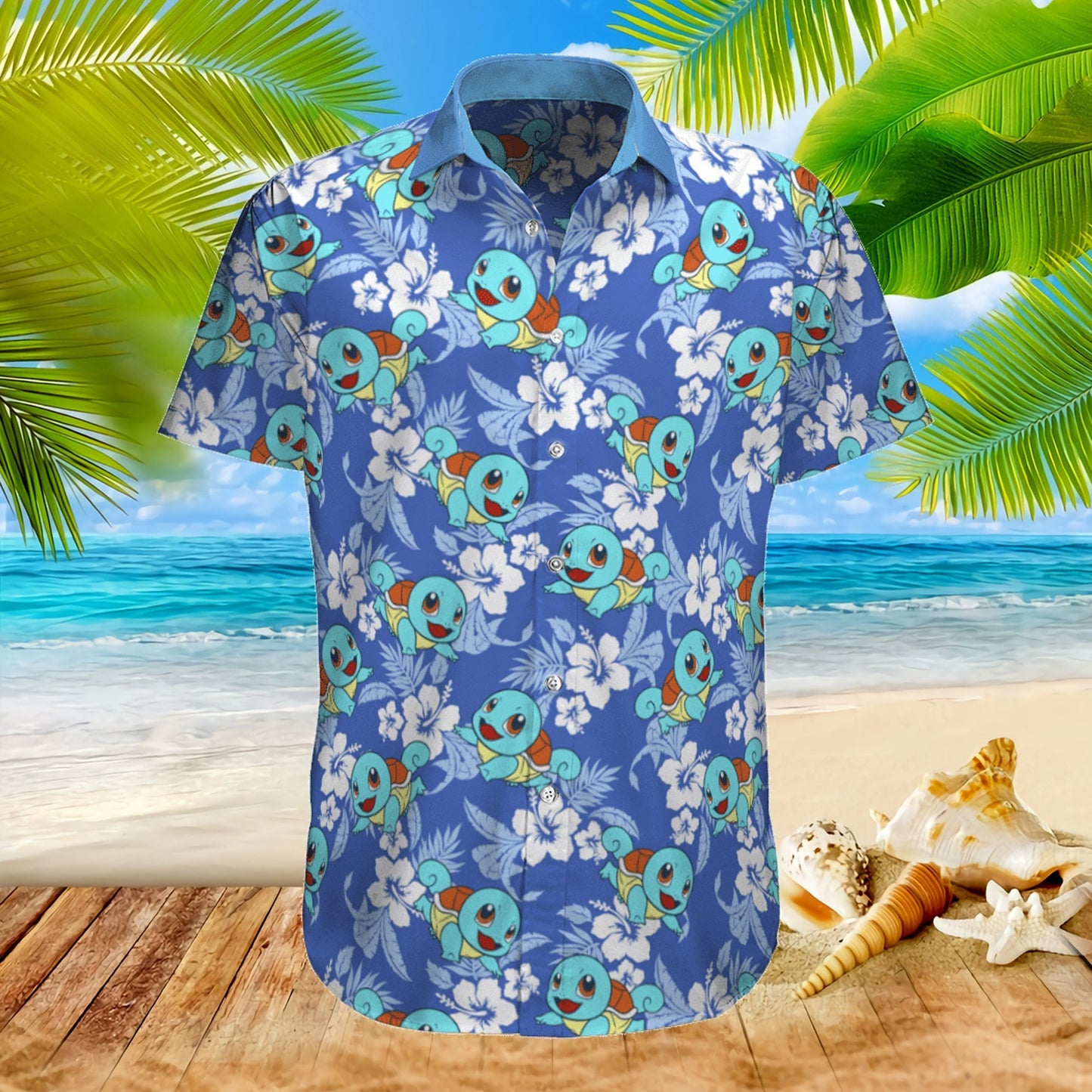 Sqt Pkm Hawaii Shirt Unique Beach Hawaiian
