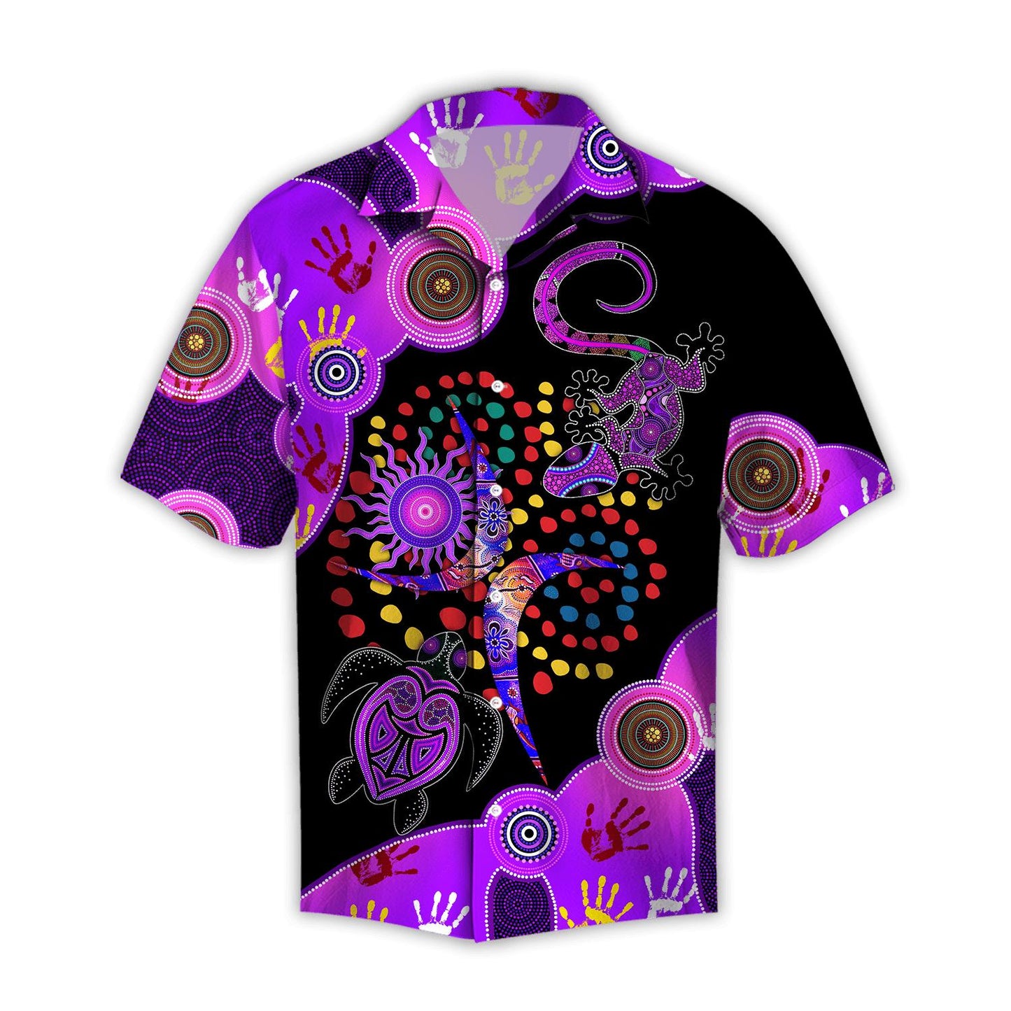 Aboriginal Naidoc Turtle Lizard Hawaiian Shirts #DH